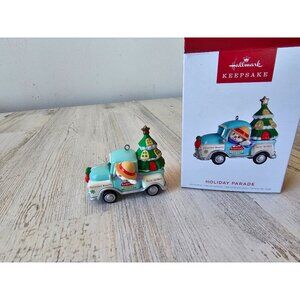 Hallmark holiday parade snowman truck ornament new axis tree 4th‎